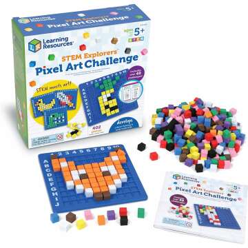 STEM Explorers Pixel Art Kit for Creative Kids