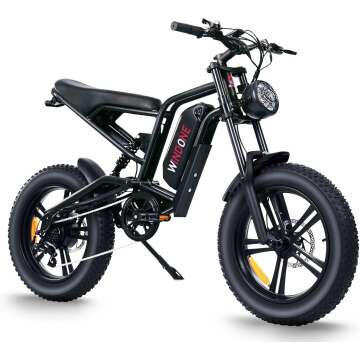 E2 Electric Bike for Adults,750W Ebike with 48V13Ah Removable Battery,All-Terrain 20" Fat Tire Electric Bikes Up to 28MPH & 46.6Miles,Full Suspension,Cruise Control,UL Certified,Moped E-bike