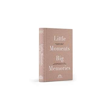 Printworks | Photo Album Scrapbook | Little Moments Big Memories Photo Album Book | Coffee Table Decor | Small Photo Albums | Photo Book & Photo Scrapbook | Scrap Books For Adults | Photo Book Album