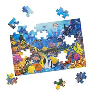 Melissa & Doug Ocean Floor Puzzle 48 pcs