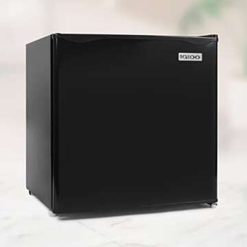 Igloo 1.6 Cu.Ft. Compact Refrigerator - Adjustable Thermostat & Space-Saving Design