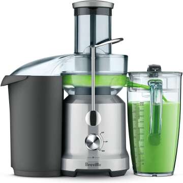 Breville Juice Fountain Cold Juicer - Stainless Steel, BJE430SIL