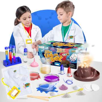 Kids Science Kit & Lab Coat Set