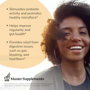 Master Supplements Theralac - 30 Capsules - Multi-Strain Probiotic for Optimal Gut Health + Gas & Bloating Relief - Gluten Free - 30 Servings