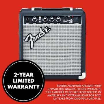 Fender Frontman 10G Guitar Amp - 10W, Portable & Reliable