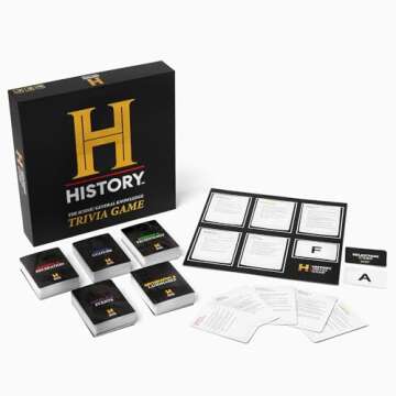 HISTORY Channel Trivia Game - 2000+ Fun General Knowledge Questions for Adults