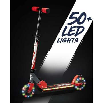 LED Glow-Rider Kick Scooter by VIRO Rides VR 200