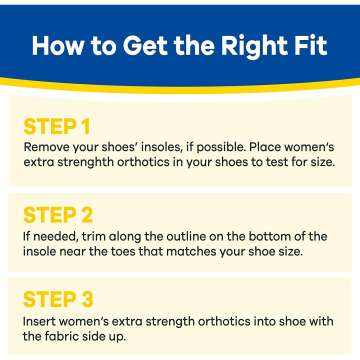 Dr. Scholl's Women's Plus-Size Pain Relief Insoles