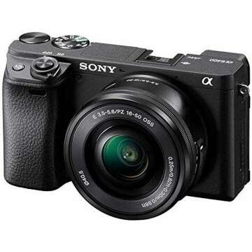 Sony Alpha 6400 Mirrorless Camera with 16-50mm Lens