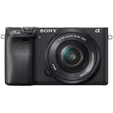 Sony Alpha 6400 Mirrorless Camera with 16-50mm Lens