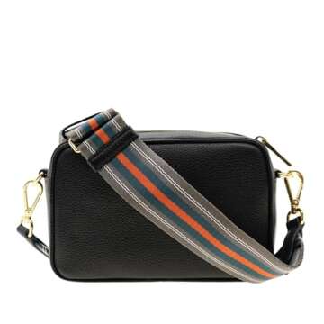 Prada Black Milano Leather Crossbody Bag - Chic & Durable