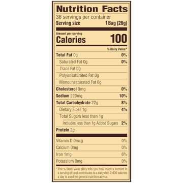 Snyder's of Hanover Mini Pretzels, 100 Calorie Individual Packs, 36 Ct