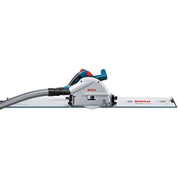 Bosch Tools Track Saw - GKT13-225L 6-1/2 In. Precision Saw with Plunge Action & Carrying Case