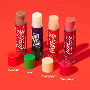 Coca Cola Lip Balm Collection for Kids - Vending Machine Design