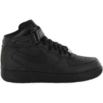 Nike Men's AF1 Black/Black Sneakers