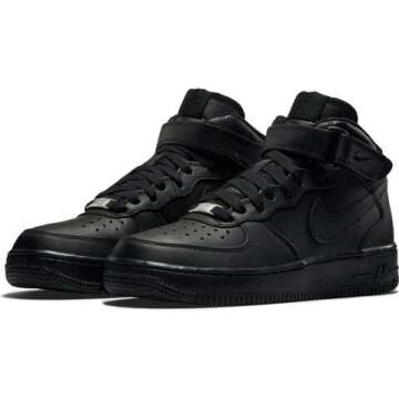 Nike Men's AF1 Black/Black Sneakers