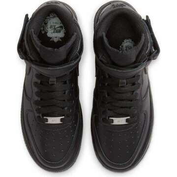 Nike Men's AF1 Black/Black Sneakers