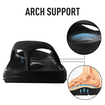 Orthopedic Arch Support Sandals for Women