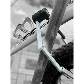 Compact Bike Lock White