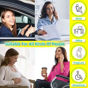 Ergonomic Car Seat Cushion for Ultimate Comfort