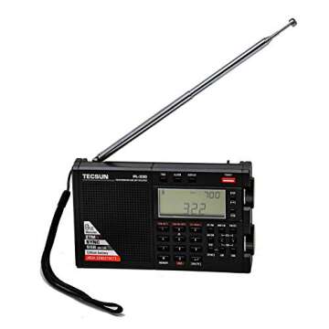 Tecsun Digital PL330 AM/FM/LW/SW Worldband Radio with Single Side Band Receiver