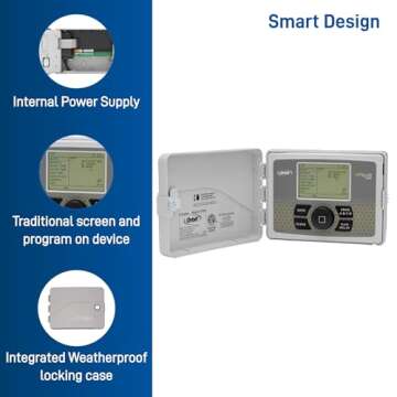 Smart WiFi Sprinkler Controller for 6 Stations