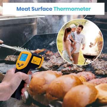 Etekcity Infrared Thermometer Laser Temperature Gun 774 - Versatile Cooking Tool