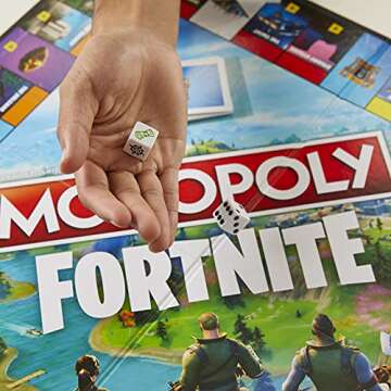 Monopoly: Fortnite Collector's Edition Board Game Inspired by Fortnite Video Game, Board Game for Teens and Adults, Ages 13 and Up