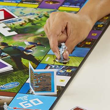 Monopoly: Fortnite Collector's Edition Board Game Inspired by Fortnite Video Game, Board Game for Teens and Adults, Ages 13 and Up