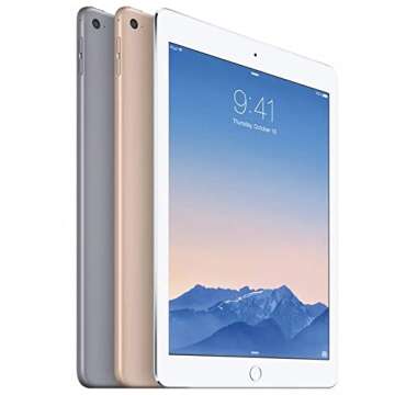 Apple iPad Air 2 Wi-Fi 64GB Gray (Renewed) - Powerful Performance on a Budget