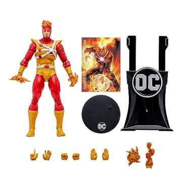 McFarlane Toys - DC Multiverse Firestorm (Crisis on Infinite Earths) 7in Figure McFarlane Collector Edition #4