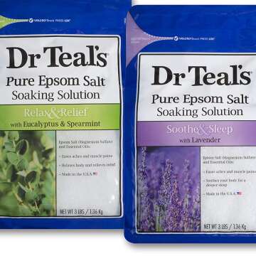 Dr Teal's Epsom Salt Bath - Eucalyptus & Lavender 6lbs