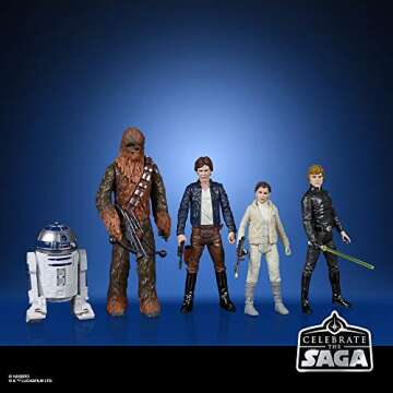 STAR WARS Rebel Alliance 5-Pack Action Figures for Kids