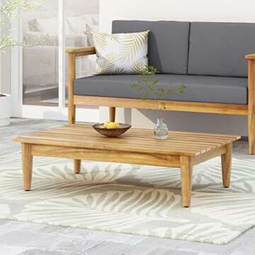 Christopher Knight Home Coffee Table, Teak