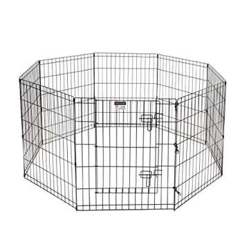 Foldable Metal Dog Playpen - Perfect Exercise Solution for Puppies