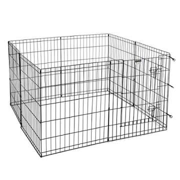 Dog Playpen - Foldable Metal Exercise Solution