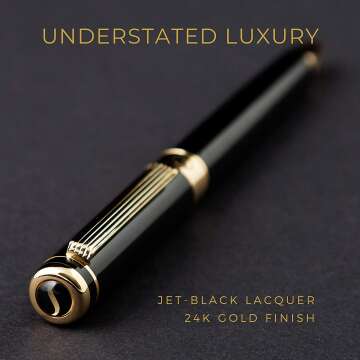 Luxury Black Lacquer Pen