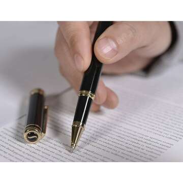 Luxury Black Lacquer Pen