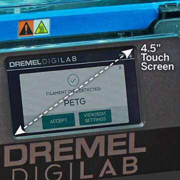 Dremel - 3D45-01 DigiLab 3D45 Award Winning 3D Printer PLA Print Capability black