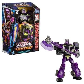 Transformers Legacy United Voyager Class Animated Universe Decepticon Motormaster, 7-inch Converting Action Figure, for Boys and Girls Ages 8+