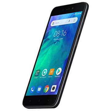 Xiaomi Redmi GO (8GB + 16GB MicroSD) 5" Display, Snapdragon 425, Global 4G LTE Dual SIM GSM Factory Unlocked - International Model (Blue)