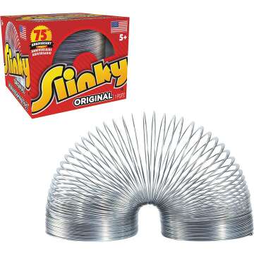 Classic Metal Slinky Walking Spring Toy for Kids