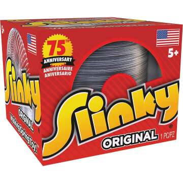 Classic Metal Slinky Walking Spring Toy for Kids