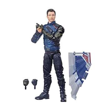 Marvel Legends Series Avengers 6-inch Action Figure Toy Winter Soldier, Premium Design and 2 Accessories, for Kids Age 4 and Up