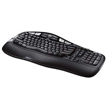 Logitech K350 Wireless Keyboard, Renewed Quality