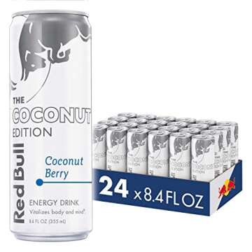 Red Bull Energy Drink Coconut Berry - 8.4 Fl Oz (24 Pack) - Energize Your Day