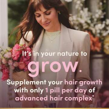 Nature's Bounty Hair Growth Supplement for Thicker Hair