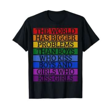 Gay Pride Month LGBT Gay Rainbow Saying Gift T-Shirt