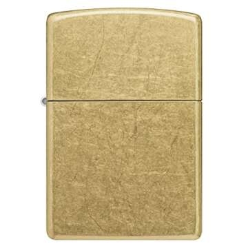 Zippo Street Brass Classic Pocket Lighter