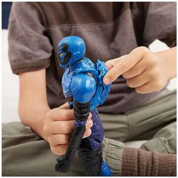 12-Inch Blue Beetle Action Figure for Collectors